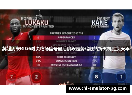 英超周末BIG6对决临场信号最后阶段走势暗藏转折玄机胜负天平